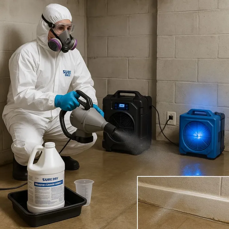 Sanitization and Odor Removal process in Midfield, AL