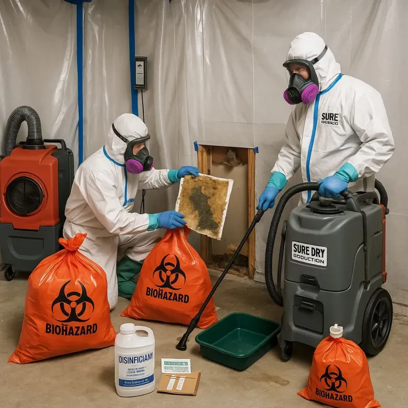 Contaminated Water Handling Protocols process in Midfield, AL